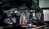Audi S4 / A4 B9.5 2020 2021 2022 2023 2024 with Aftermarket Parts - AE Style Front Fenders Carbon Fiber from ArmorExtend